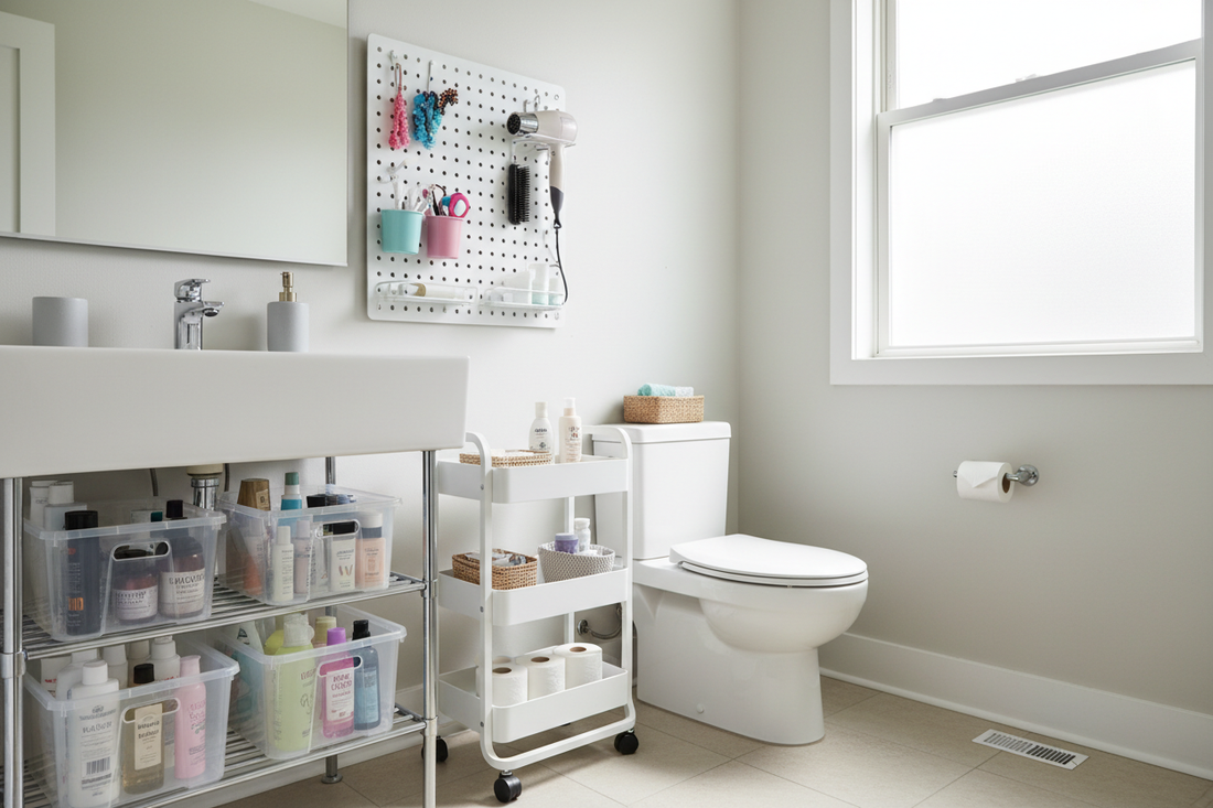 Bathroom Storage Hacks That Save Space in Any Bathroom