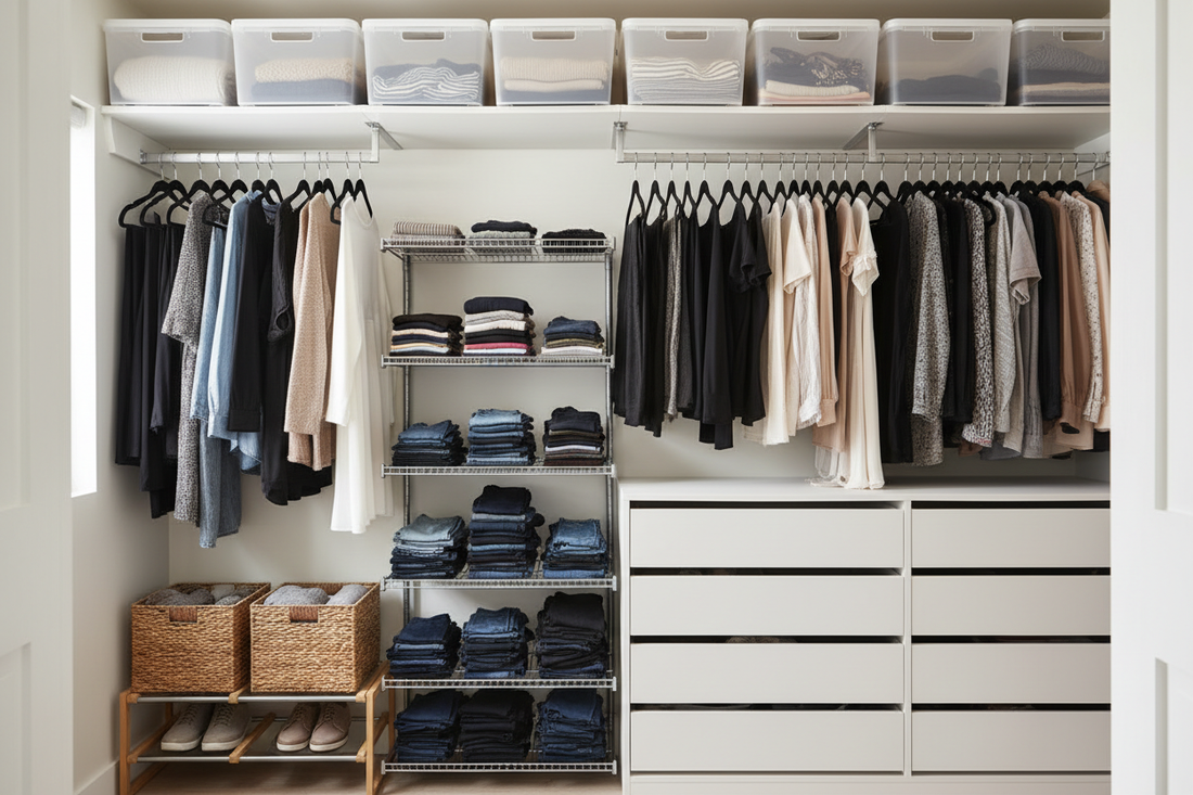 Best Closet Space Savers for a More Organized Wardrobe