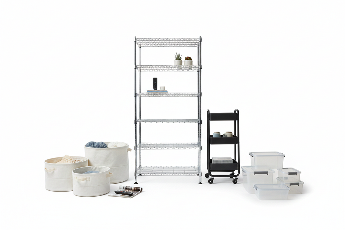 Best Living Room Storage Products for a Calm, Organized Space