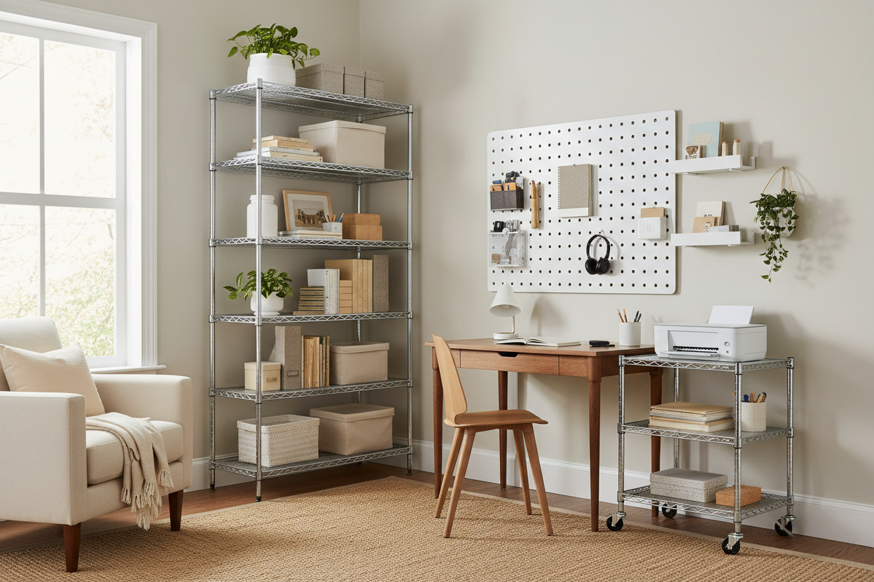 Best Vertical Organization Solutions for Small Rooms