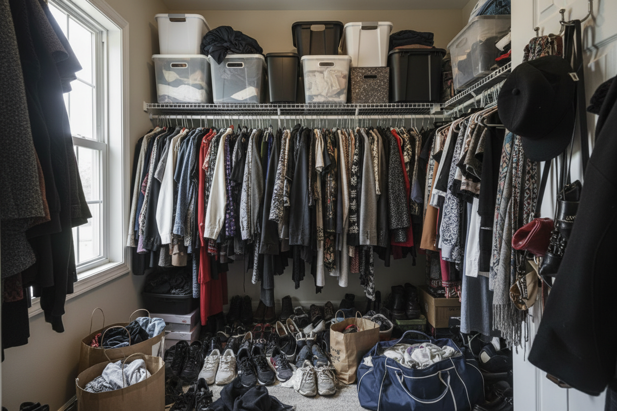 Closet Hacks That Double Your Space Without a Renovation