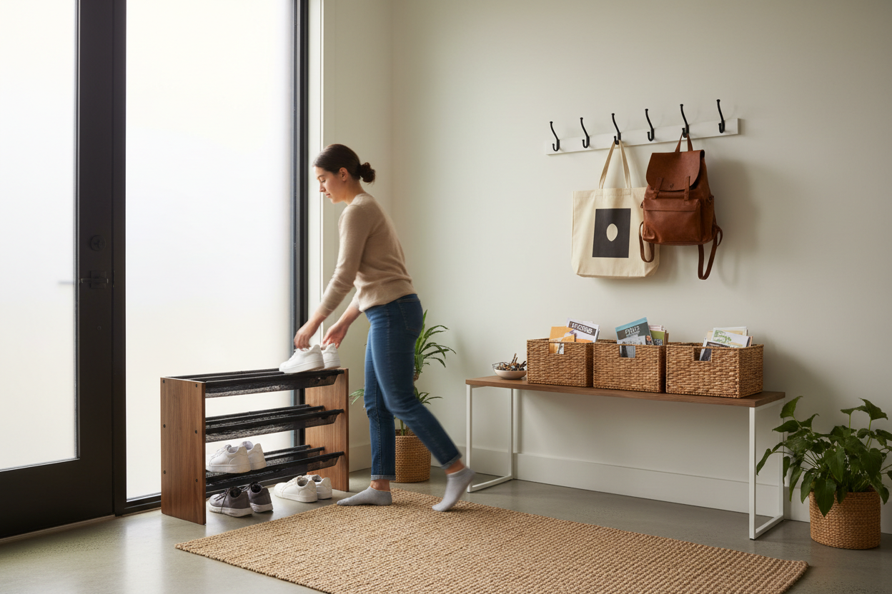 The Entryway Reset Routine That Keeps Your Home's First Impression Perfect