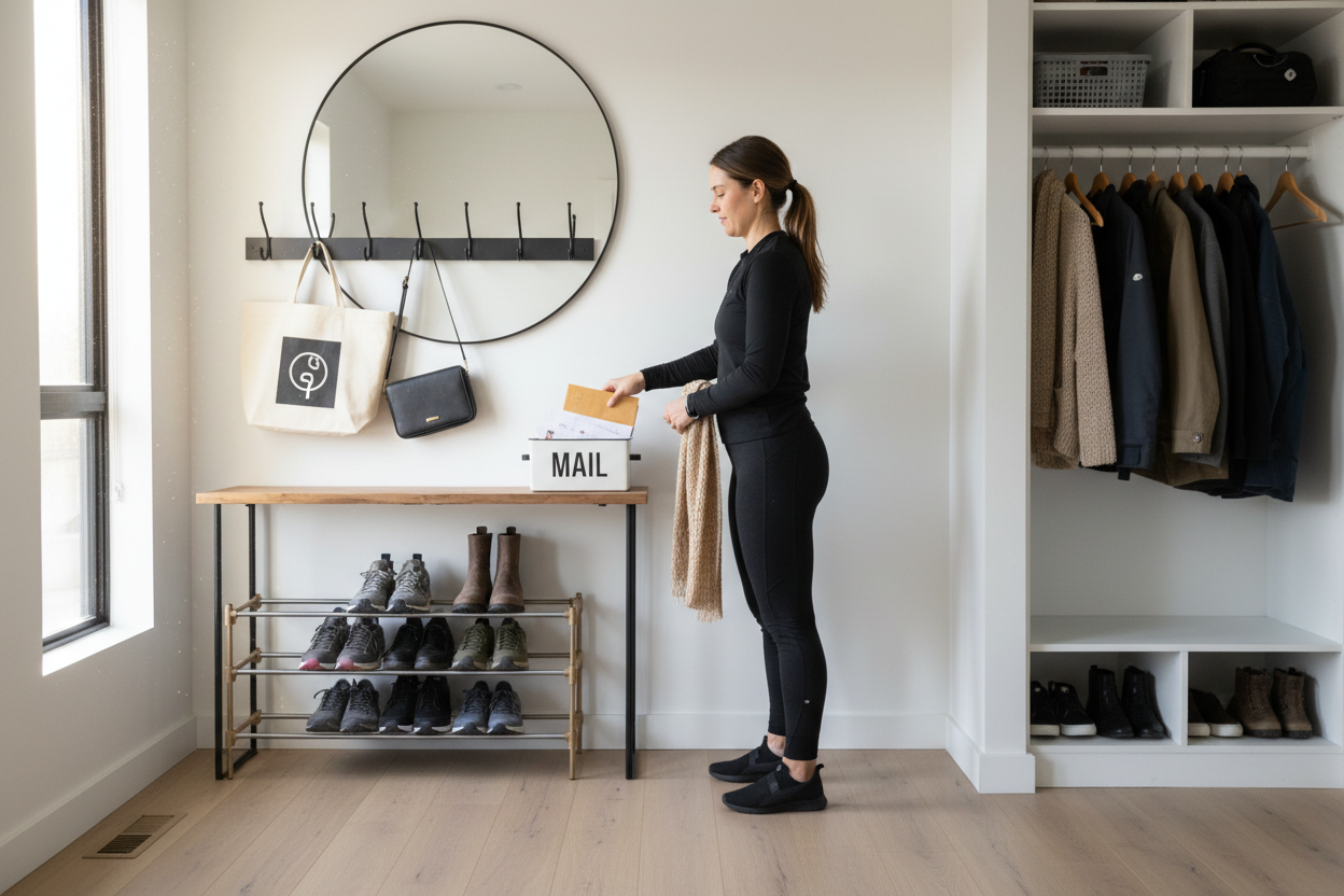 The Entryway Reset Routine That Keeps Your Home Permanently Tidy