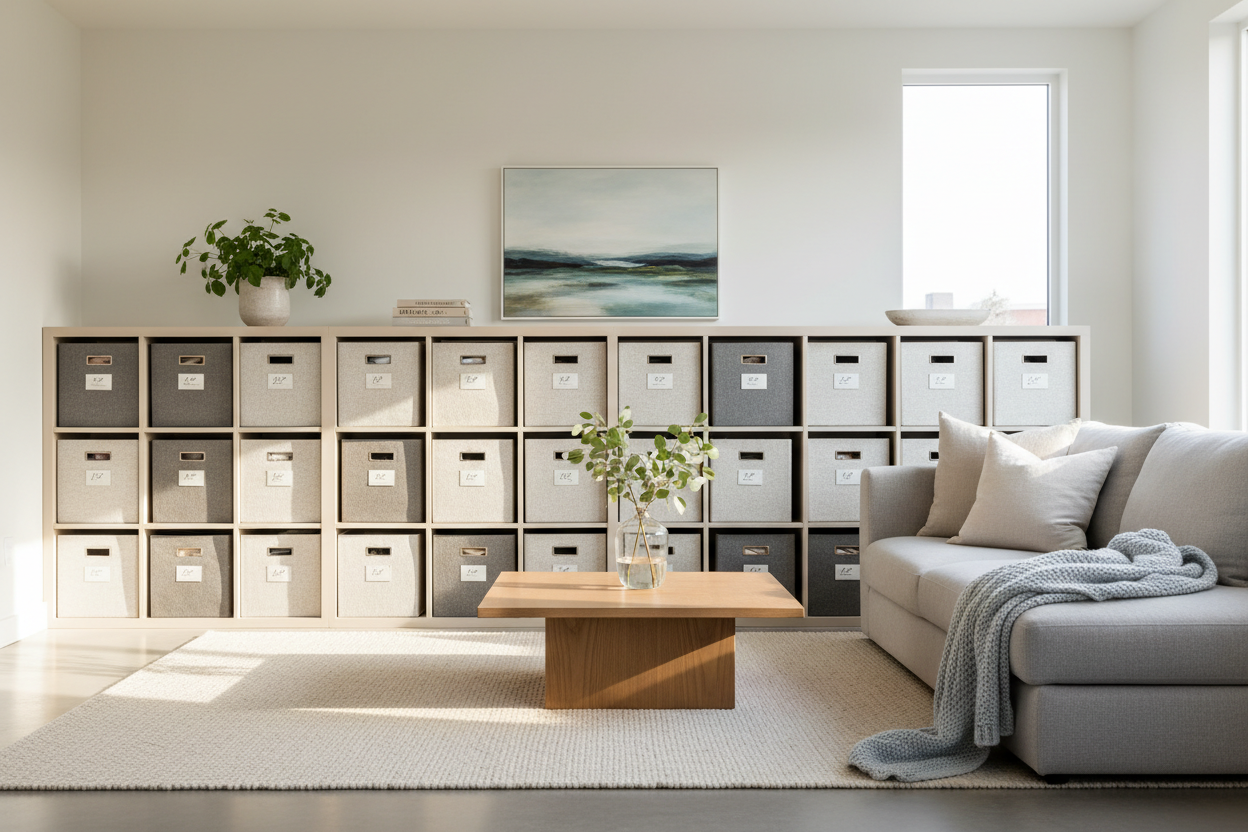 How to Create a Clutter-Free Living Room That Stays That Way