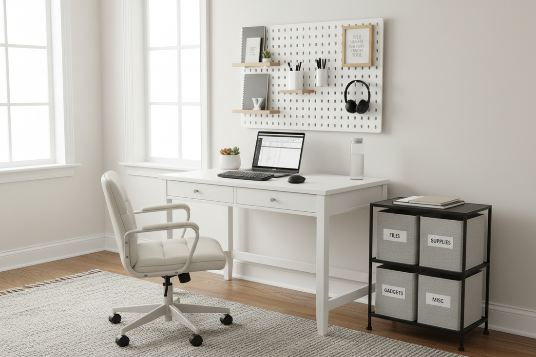 How to Create a Functional Workspace at Home
