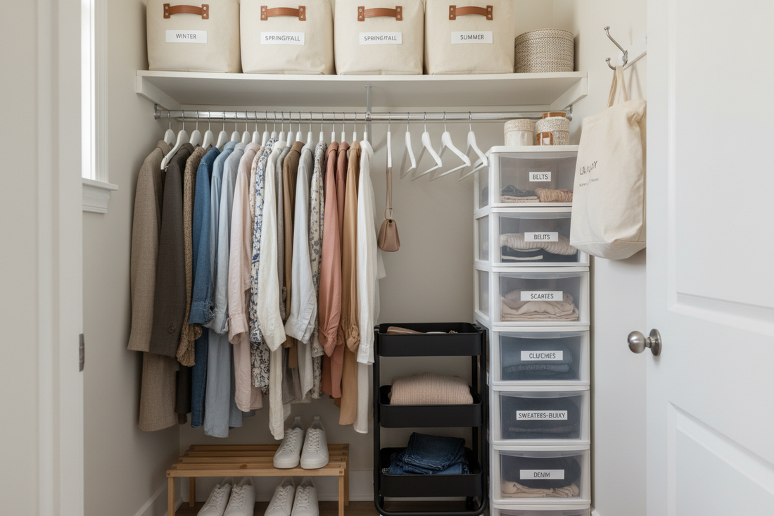 How to Organize a Small Closet Like a Pro