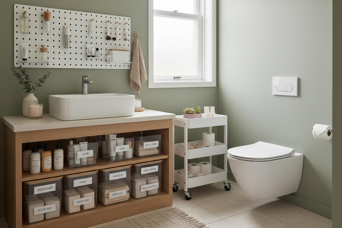 How to Organize Your Bathroom Like a Pro