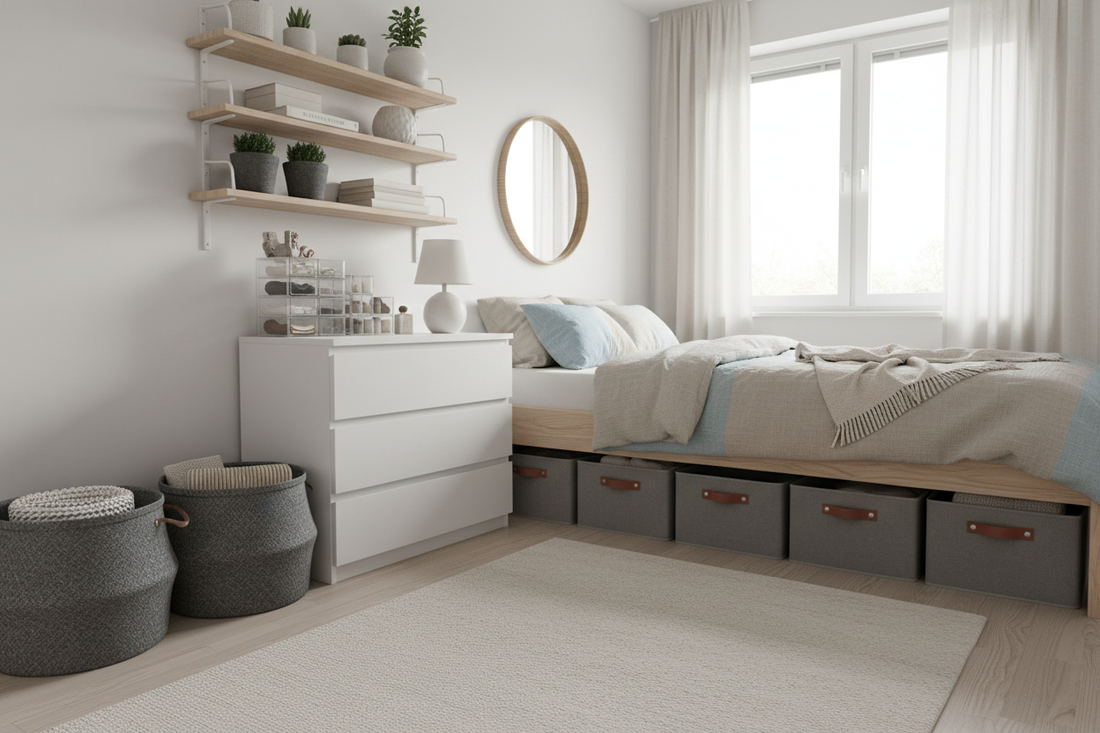 How to Maximize Storage in a Small Bedroom