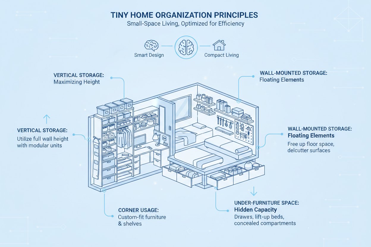 Why Tiny Homes Often Feel More Organized Than Large Ones