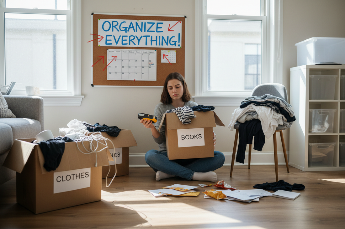 Why You Can't Keep Things Organized (It's Not a Willpower Problem)