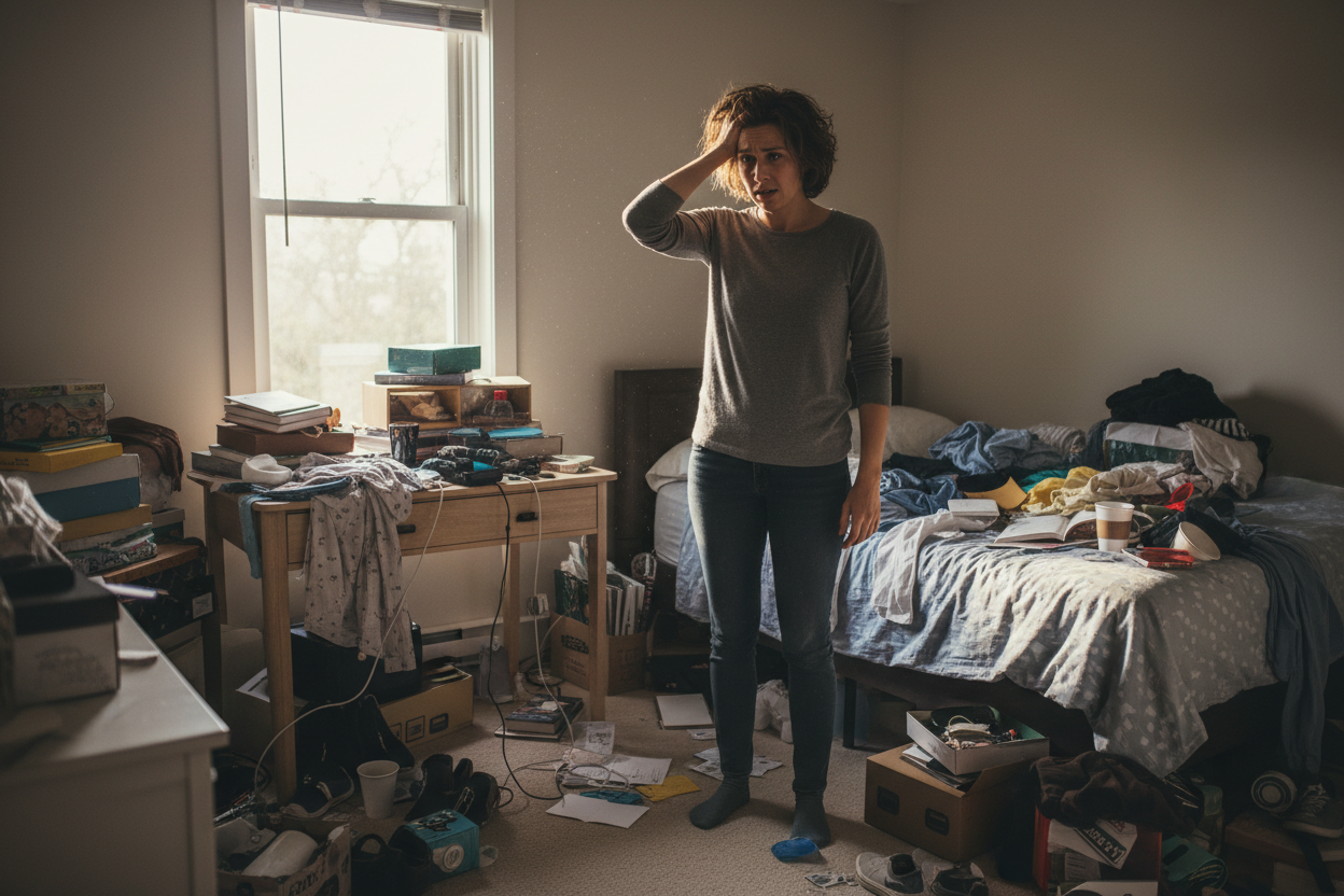 Why You Feel Overwhelmed by Clutter (It's Not Just in Your Head)