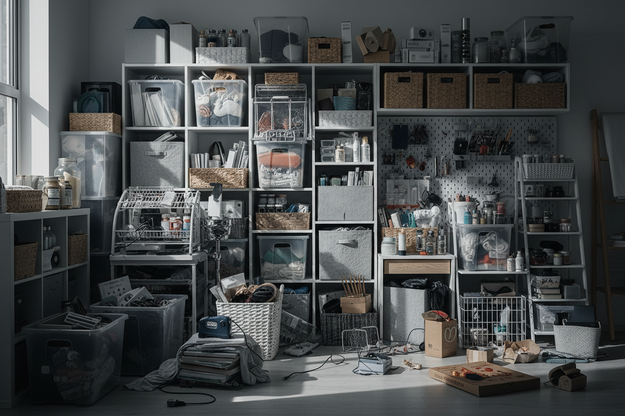 Why You Keep Buying Storage but Still Feel Cluttered