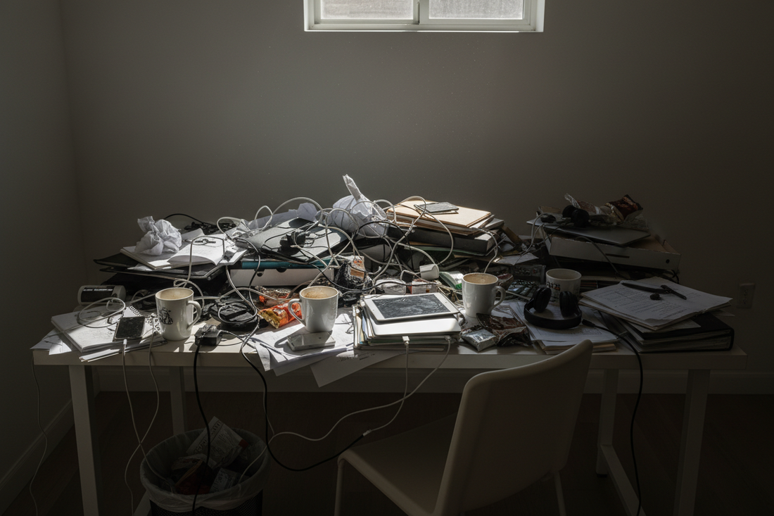 Why Your Desk Feels Chaotic All the Time