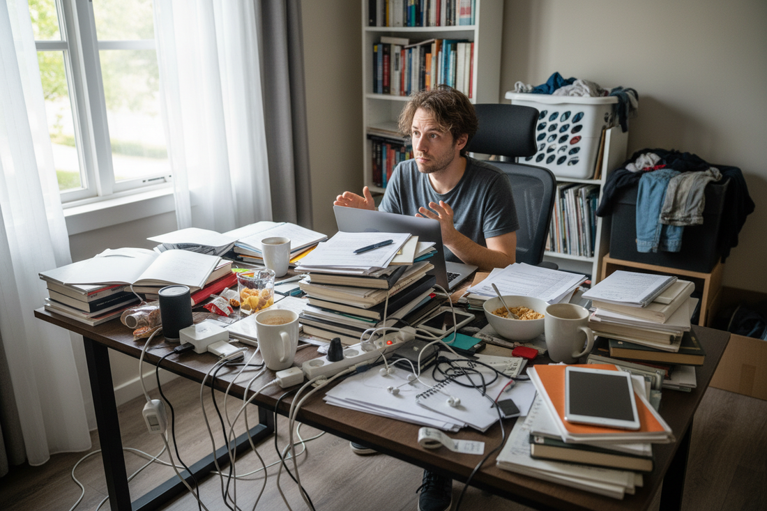 Why Your Desk Kills Your Productivity (And How to Fix It)