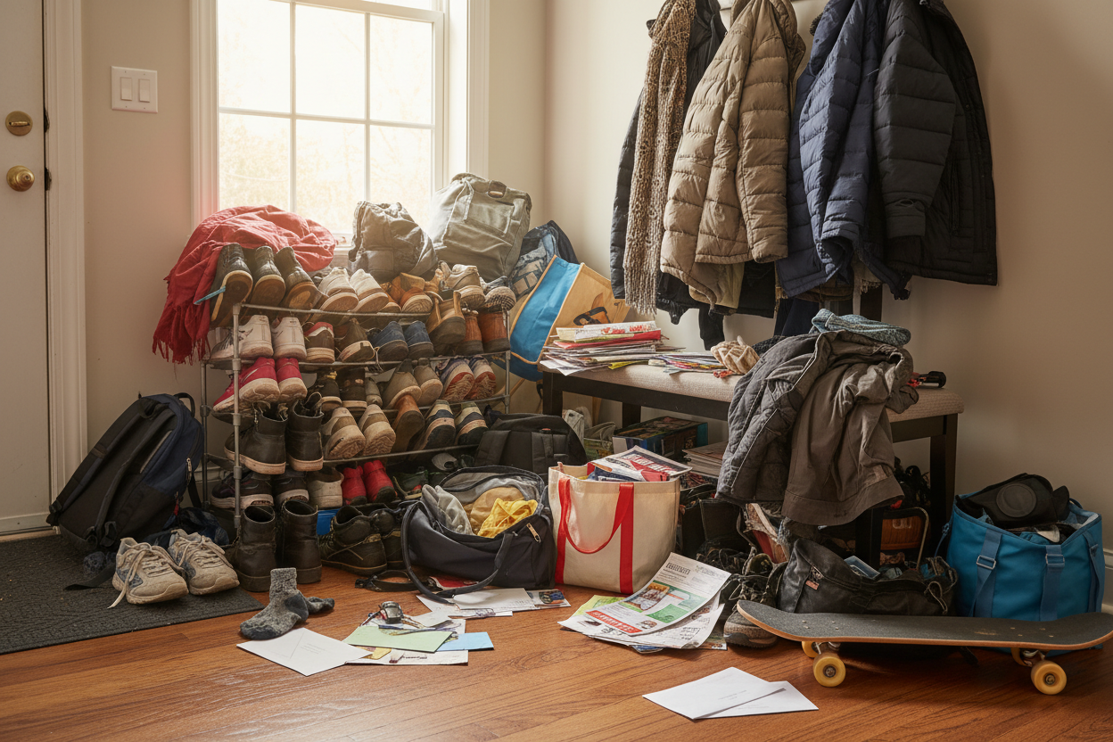 Why Your Entryway Gets Messy So Fast (And the Fix That Lasts)