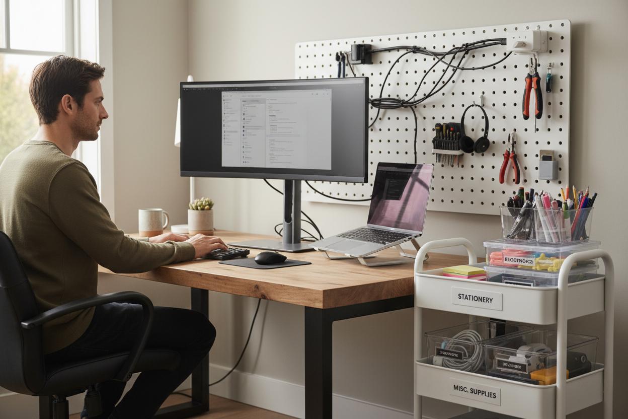 Workspace Setup Hacks for Productivity That Actually Work
