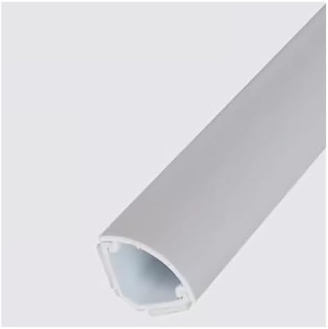 Self-Adhesive PVC Corner Cord Cover - Cable Floor Protector Strip, Wire Hider for Home & Office - Easy Mounting, Black (NO.3)