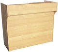 Only Hangers Display Checkout Register Stand with Drawer and Counter Space - Avilable in White, Black, and Maple (Ledge Top, Maple, 48")