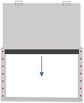 2 in 1 Bundle - Outside Mount Door Flood Barrier Shield (5127MA) + Door Flood Barrier Threshold (319MA), size: (24'' x 48'')