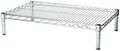 Shelving Inc. 24"d x 30"w Chrome Wire Shelving with 1 Tier Shelf, Weight Capacity 800lbs Per Shelf