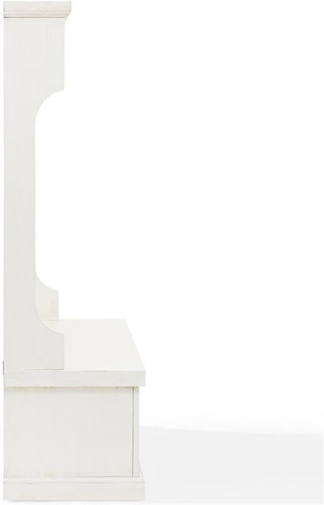 Pemberly Row Hall Tree in Distressed White
