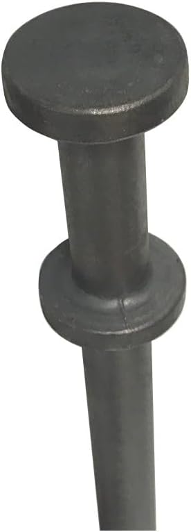 Double Head Tent Stakes - Heavy Duty Steel Tent Stakes, Versatile Ground Spikes to Anchor Commercial Inflatables, Party Tents, and Outdoor Camping Shelters, 3/4 x 30 Inch, 100-Pack