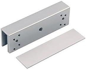 Visionis FPC-5224 300lbs Indoor Electromagnetic Lock with 300 lbs U Bracket for Glass Door for Access Control