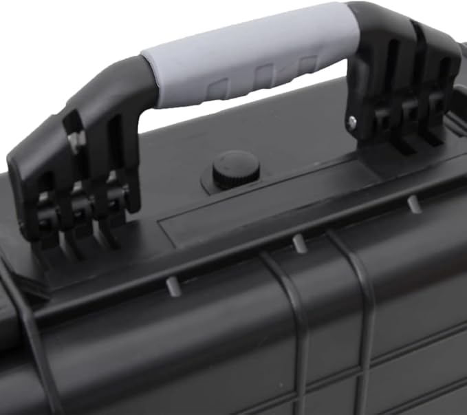PP Portable Flight Case, Lockable Tool Box for Transportation Travelling, Protective Equipment Case, 20.5"x15.7"x7.5", -285