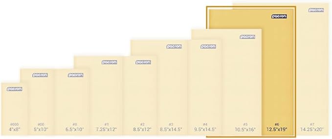 Kraft Bubble Mailers 50 Pack, 12.5 x 19 Inch Padded Shipping Envelopes, Yellow Mailing Envelopes for Documents & Packages, Durable & Lightweight, Made in USA