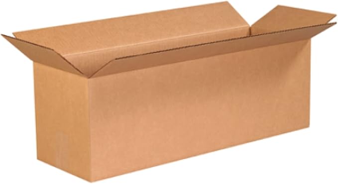 Secure Seal - 24x8x8 Pack of 100 Corrugated Cardboard Packing Shipping Mailing Moving Carton Boxes