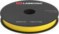 LabelTac 4 and Pro Model Indoor/Outdoor Rack Label Supply 0.5" x 150' Yellow