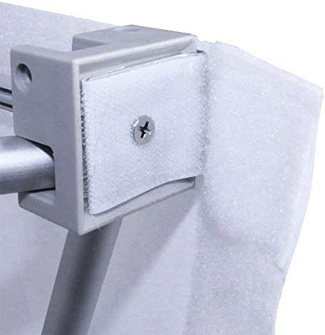 Vispronet Pop-Up Tension Fabric Trade Show Display Booth Frames (7.4ft x 5ft)