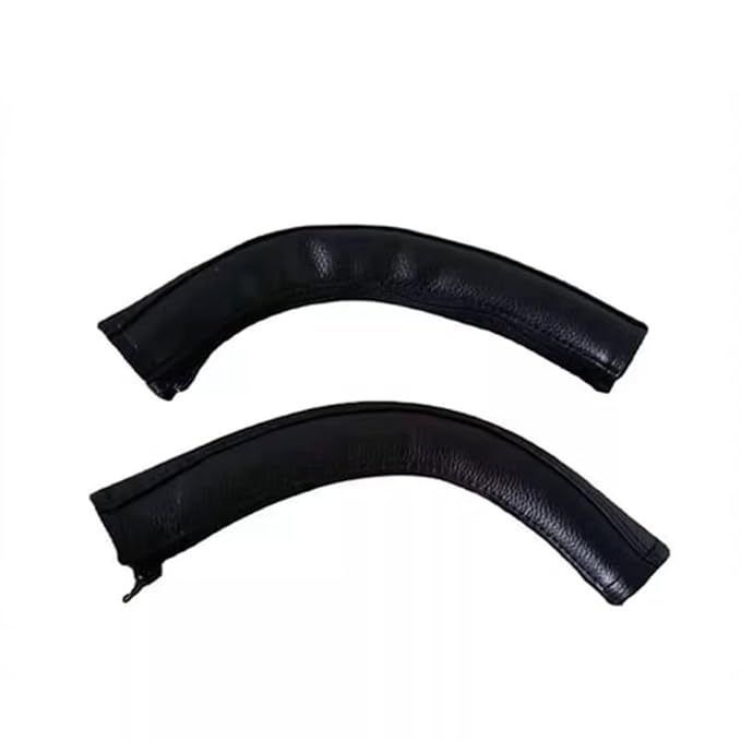 Baby Stroller Handle Protect Cover Compatible for Uppababy Vista V1 V2 Stroller, Armrest Bar Sleeve Case, Stroller Accessories, One Pair (Black)