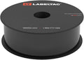 LabelTac 4 and Pro Model Indoor/Outdoor Rack Label Supply 1.5" x 150' Black