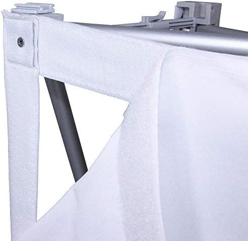 Vispronet Pop-Up Tension Fabric Trade Show Display Booth Frames (2.5ft x 5ft)