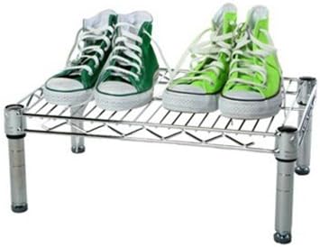 Shelving Inc. 14" d x 18" w Chrome Wire Shelving with 1 Tier Shelf, Weight Capacity 800lbs Per Shelf