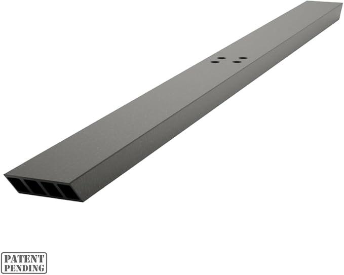 Heavy Duty 46 Inch Industrial Flat Wall Countertop Support Bracket in American Made Ribbed Aluminum, Countertop Support, Kitchen Projects, Outdoor Projects, Commercial Spaces, DIY Home Renovations