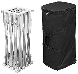 Vispronet Pop-Up Tension Fabric Trade Show Display Booth Frames (5ft x 7.4ft)