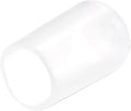 uxcell 20pcs Rubber End Caps 9mm ID Vinyl PVC Round Tube Bolt Cap Cover Screw Thread Protectors Clear