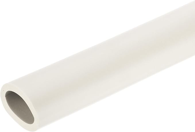 uxcell Foam Tubing for Handle Grip Support,32mm(1 1/4") ID 44mm(1 3/4") OD 0.3 Meter/1ft Length White