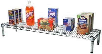Shelving Inc. 14" d x 60" w Chrome Wire Shelving with 1 Tier Shelf, Weight Capacity 800lbs Per Shelf