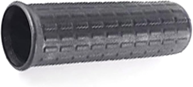 Rubber Wheelbarrow Handle Grips for 8-42mm Round Tubes, Non-Slip Replacement Wheelbarrow Handles, Garden Cart Handle Covers, 2-Pack Black Anti-Skid Shock Absorption(122 x 42mm)