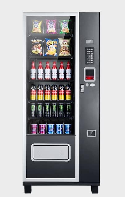 EPEX Refrigerated Beverage Combo Vending Machine with Stratified Temp Control