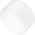 uxcell 4pcs Rubber End Caps 80mm ID Vinyl Round Tube Bolt Cap Cover Screw Thread Protectors Clear, 50mm Height