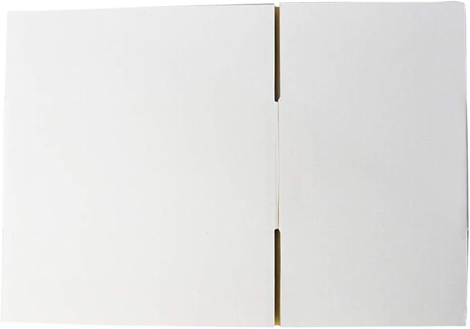 Calenzana 11x6x6 Shipping Boxes Set of 25, Corrugated Cardboard Box for Mailing Small Business Packing Gifts, White