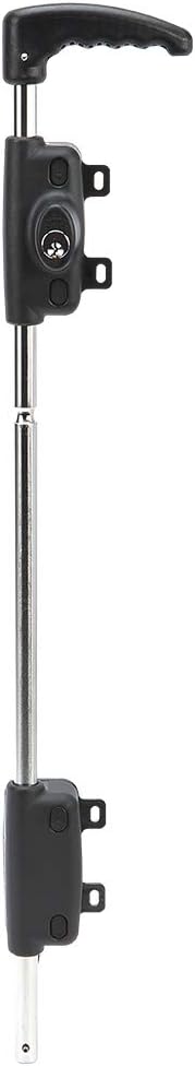 D&D Technologies LB224BX LokkBolt Premium Drop Bolt, Lockable Security Drop Bolt, for Wood and Vinyl Gates, 24" Length