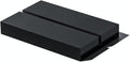 UNIQOOO 3" Black Acrylic Stand | 10 Pack 3mm Slot Wedding Sign Holders, Perfect for Wedding, Table Number, Exhibition, Office, Restaurant, Business