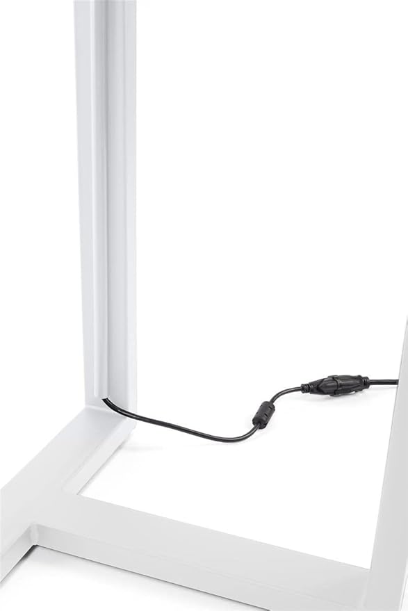 Displays2go 43 in Digital Kiosk, Touch Screen Kiosk with Angled 20pt IR Display and Android 11 OS - Android Kiosk for Retail, Wayfinding, Education (DK043TLW)