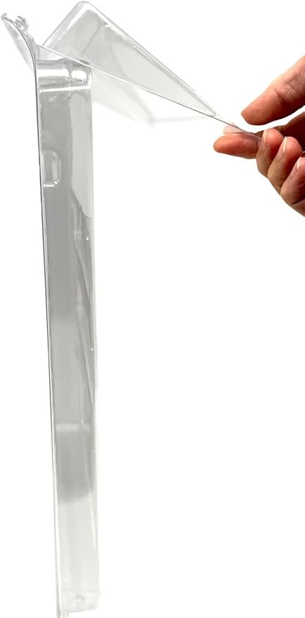 Calendars and More, Inc. Outdoor Real Estate Brochure Holder – Clear PETE Plastic Take-One Box with Snap-Shut Lid – Holds Up to 200 Flyers or Brochures (1)