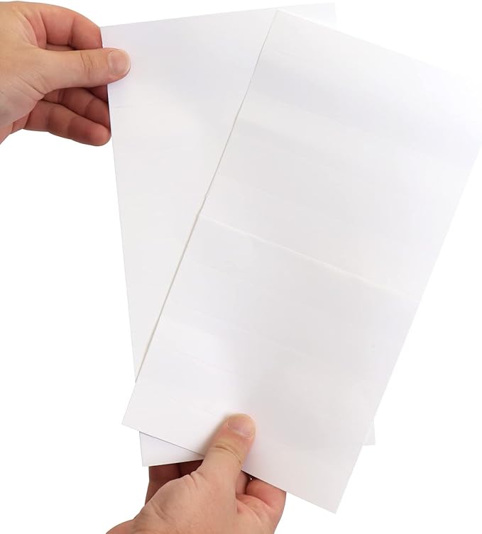 SmartSign Shelf Clip Label Holder | 1.125" x 6" Clear Plastic, for 1" Thick Shelves, Pack of 10